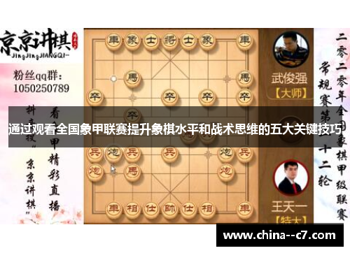 通过观看全国象甲联赛提升象棋水平和战术思维的五大关键技巧