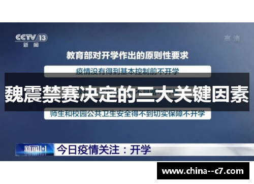 魏震禁赛决定的三大关键因素