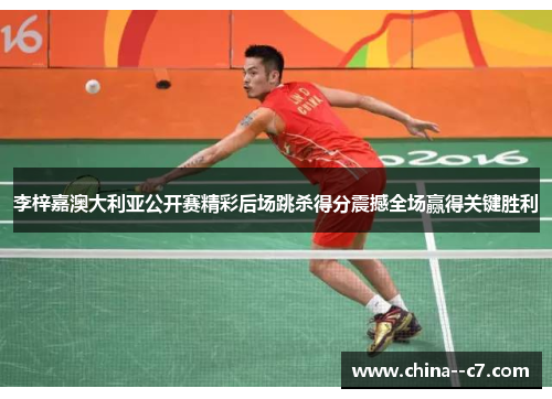 李梓嘉澳大利亚公开赛精彩后场跳杀得分震撼全场赢得关键胜利