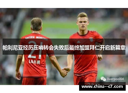 帕利尼亚经历压哨转会失败后最终加盟拜仁开启新篇章
